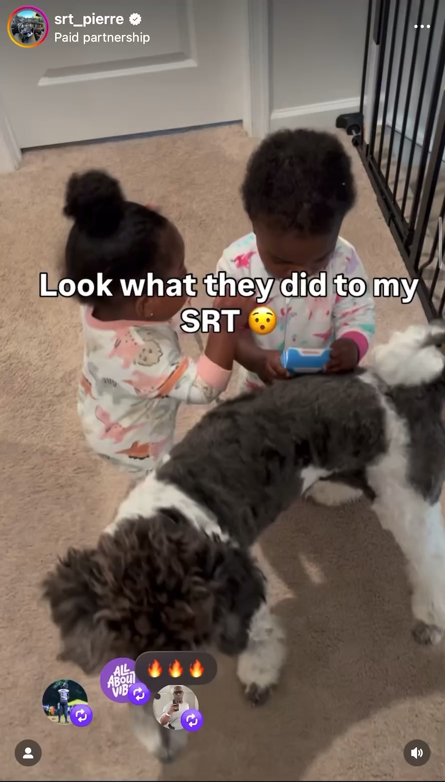 Video story thumbnail