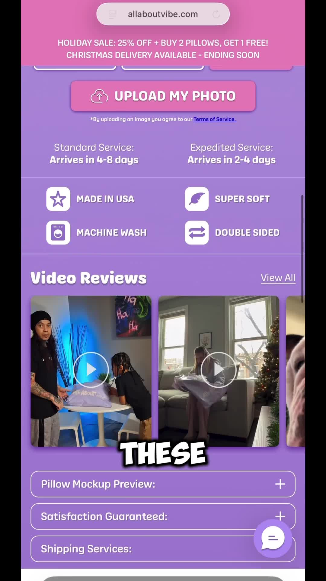 Video story thumbnail