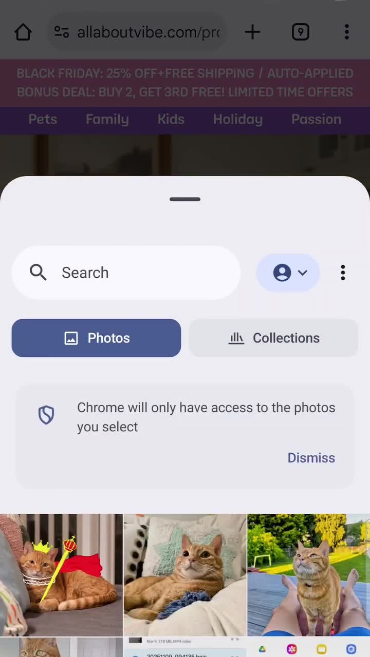 Video story thumbnail